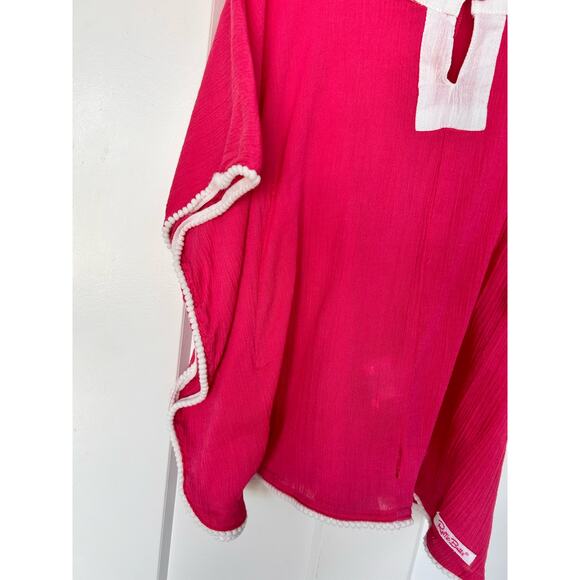 Ruffle Butts tunic dress swimsuit cover up pink girls 4-5t cotton - Picture 3 of 10